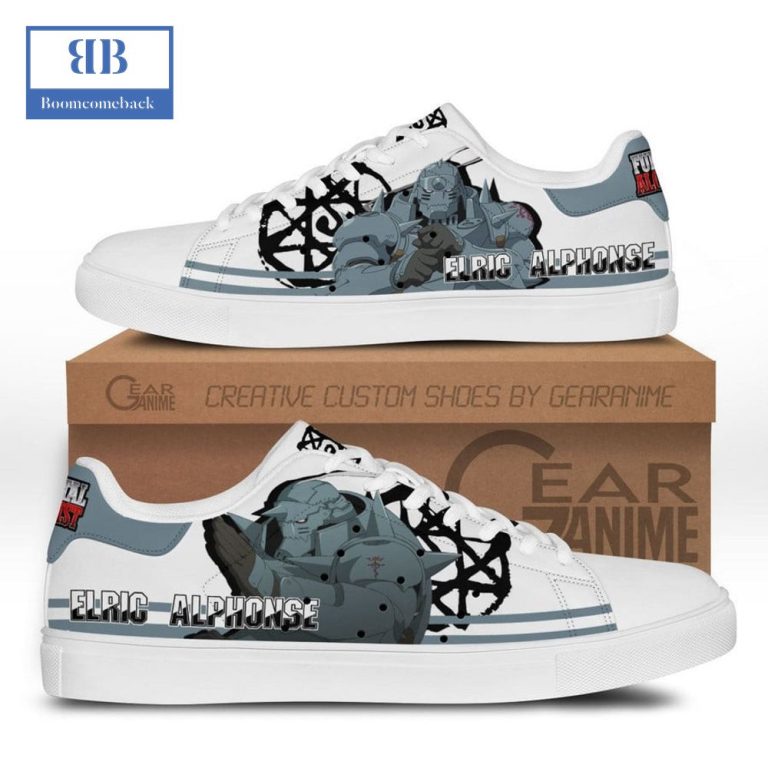 Fullmetal Alchemist Alphonse Elric Ver 2 Stan Smith Low Top Shoes