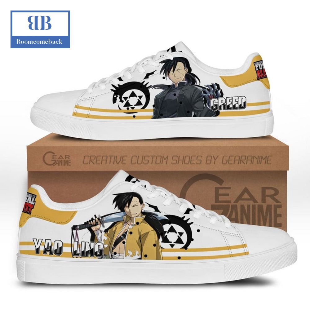 Fullmetal Alchemist Ling Yao Greed Stan Smith Low Top Shoes