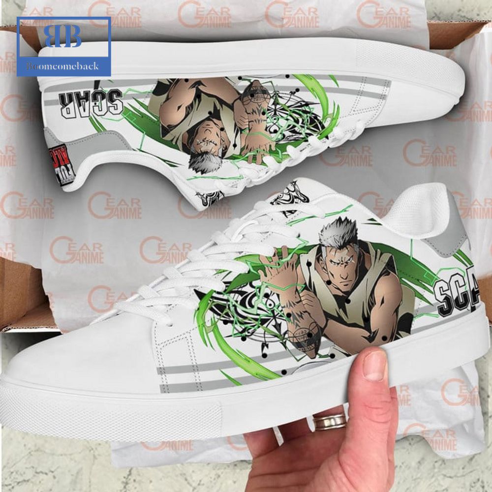 Fullmetal Alchemist Scar Stan Smith Low Top Shoes