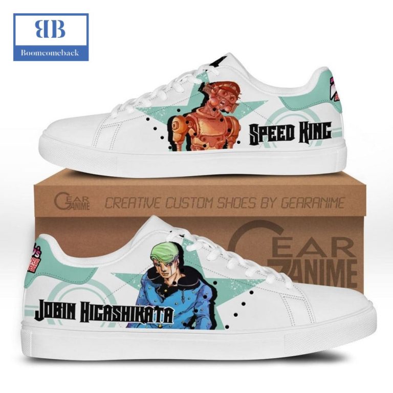 JoJo's Bizarre Adventure Jobin Higashikata Speed King Stan Smith Low Top Shoes