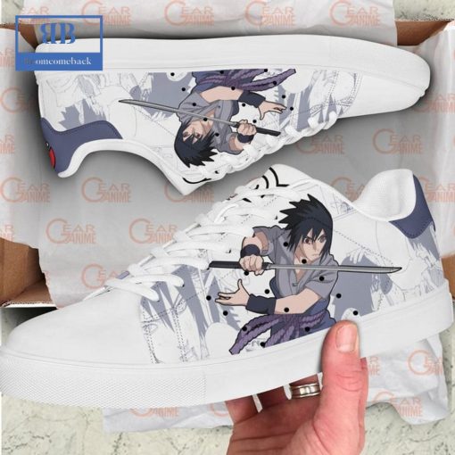 Naruto Sasuke Uchiha Ver 4 Stan Smith Low Top Shoes