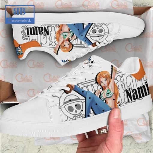 One Piece Nami Ver 2 Stan Smith Low Top Shoes