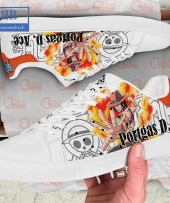 One Piece Portgas D. Ace Ver 3 Stan Smith Low Top Shoes