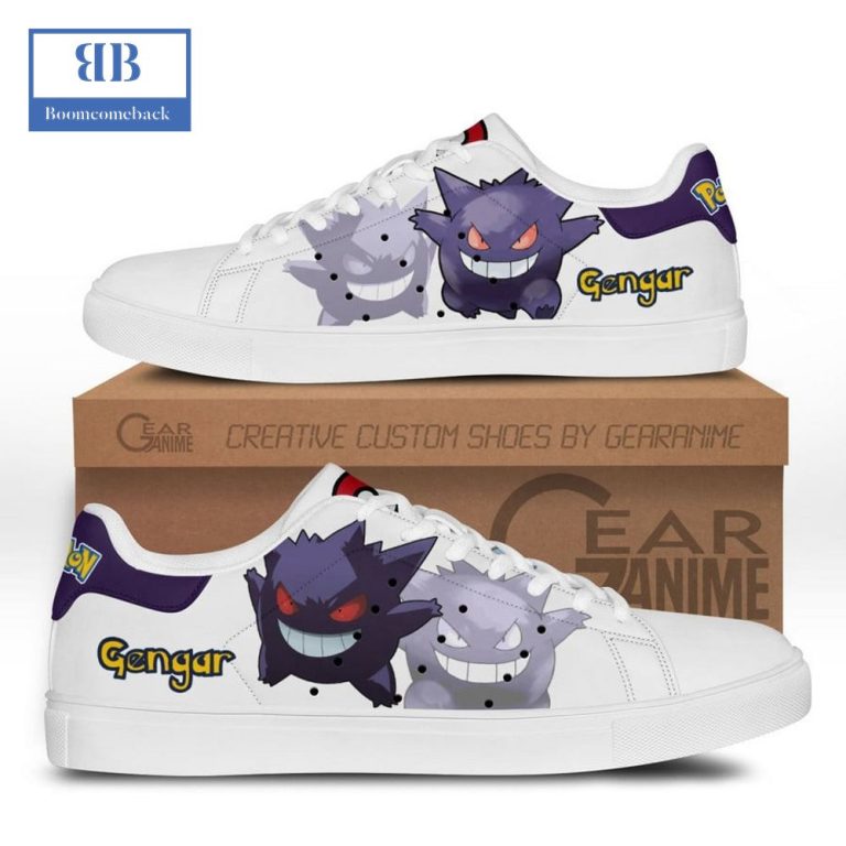 Pokemon Gengar Stan Smith Low Top Shoes