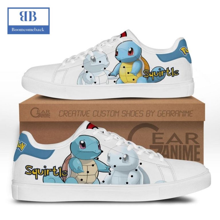 Pokemon Squirtle Ver 2 Stan Smith Low Top Shoes