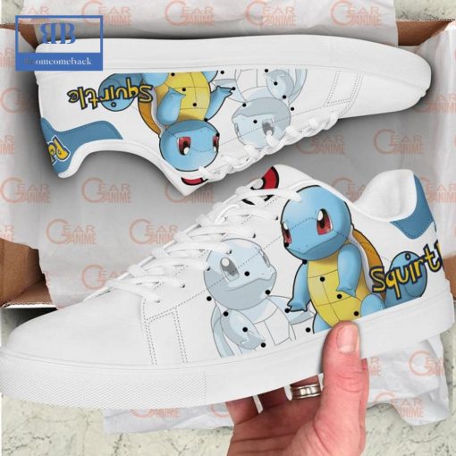 Pokemon Squirtle Ver 2 Stan Smith Low Top Shoes