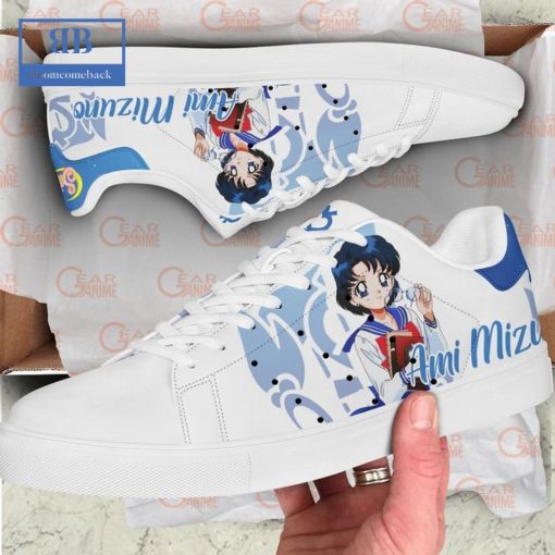 Sailor Moon Sailor Mercury Ami Mizuno Stan Smith Low Top Shoes