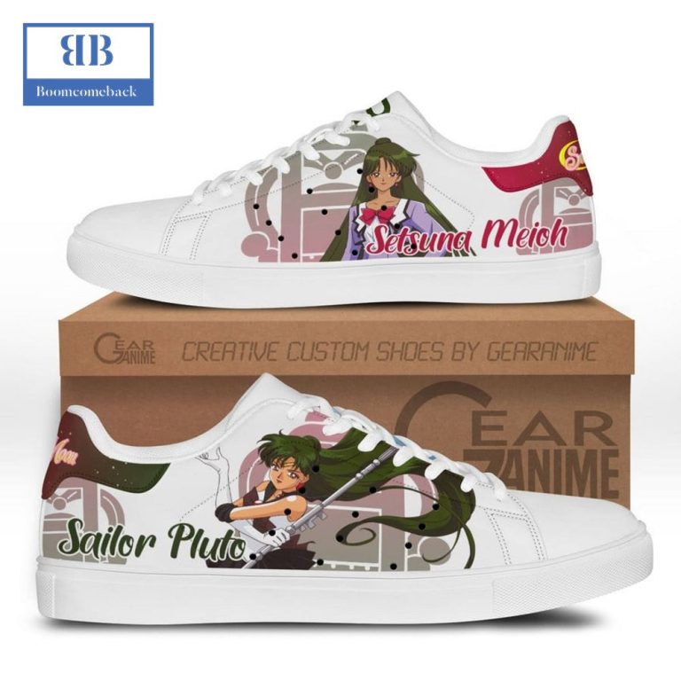 Sailor Moon Sailor Pluto Setsuna Meiou Stan Smith Low Top Shoes