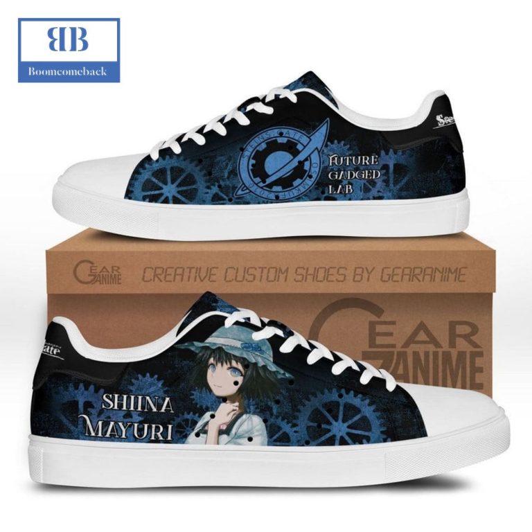 Steins Gate Mayuri Shiina Future Gadget Lab Stan Smith Low Top Shoes