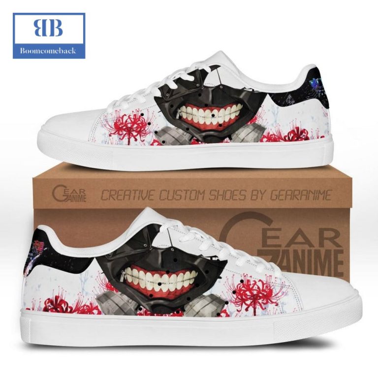 Tokyo Ghoul Kaneki Ken Mask Stan Smith Low Top Shoes