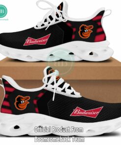 Budweiser Baltimore Orioles MLB Max Soul Shoes