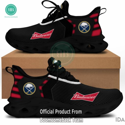 Budweiser Buffalo Sabres NHL Max Soul Shoes