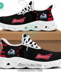 Budweiser Colorado Avalanche NHL Max Soul Shoes