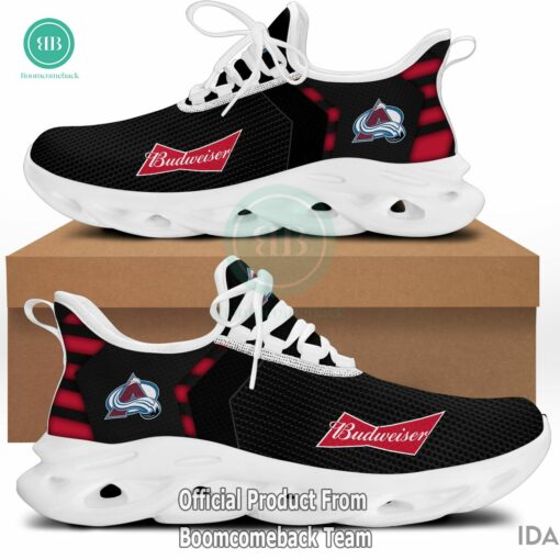 Budweiser Colorado Avalanche NHL Max Soul Shoes