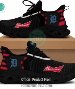 Budweiser Detroit Tigers MLB Max Soul Shoes