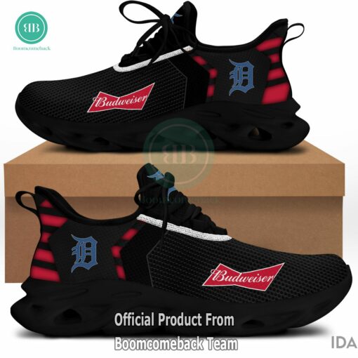 Budweiser Detroit Tigers MLB Max Soul Shoes