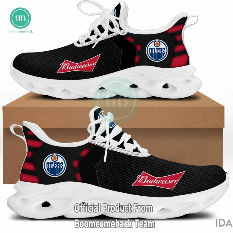 Budweiser Edmonton Oilers NHL Max Soul Shoes