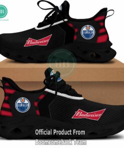 Budweiser Edmonton Oilers NHL Max Soul Shoes