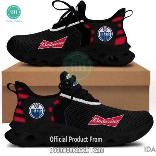 Budweiser Edmonton Oilers NHL Max Soul Shoes