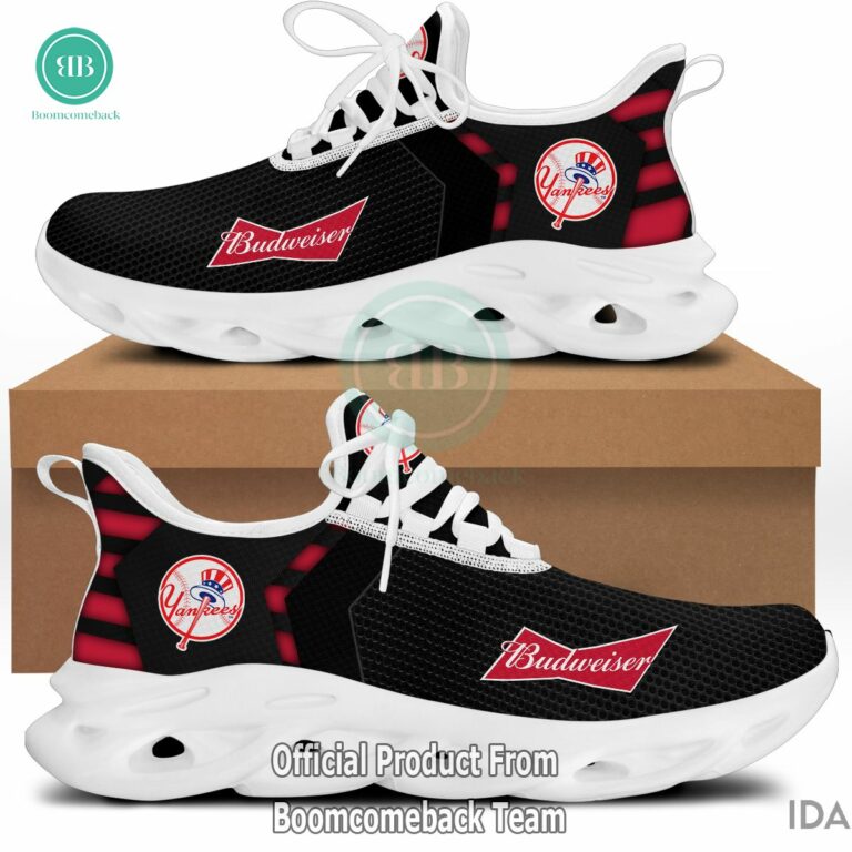 Budweiser New York Yankees MLB Max Soul Shoes