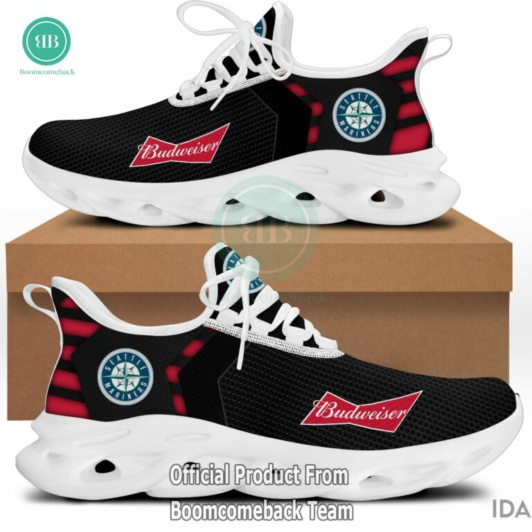 Budweiser Seattle Mariners MLB Max Soul Shoes