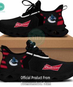 Budweiser Vancouver Canucks NHL Max Soul Shoes