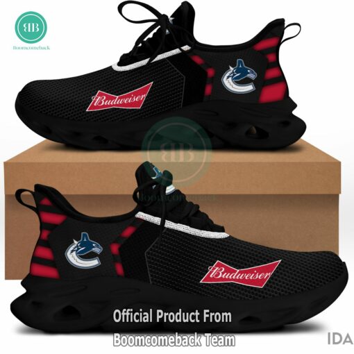 Budweiser Vancouver Canucks NHL Max Soul Shoes