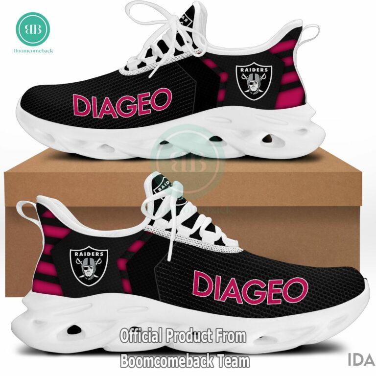 Diageo Las Vegas Raiders NFL Max Soul Shoes