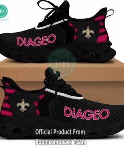 Diageo New Orleans Saints NFL Max Soul Shoes