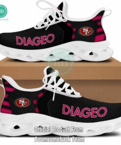 Diageo San Francisco 49ers NFL Max Soul Shoes