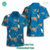 Dr Seuss Cosset Green Bay Packers Logo Tropical Floral Hawaiian Shirt