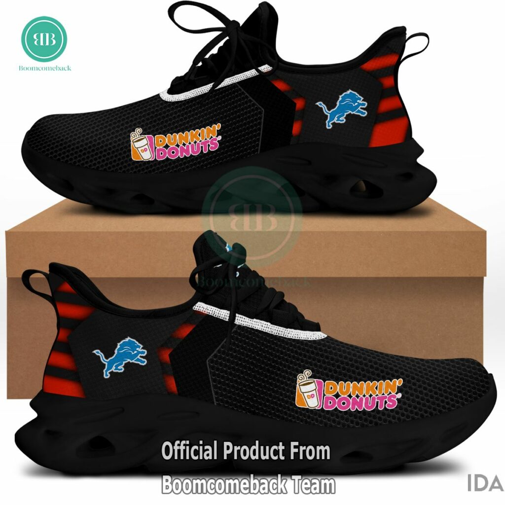 Dunkin' Donuts Detroit Lions NFL Max Soul Shoes