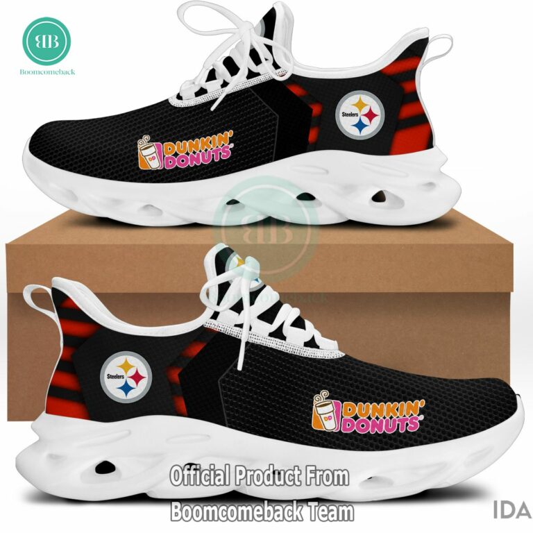 Dunkin' Donuts Pittsburgh Steelers NFL Max Soul Shoes