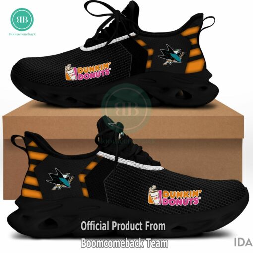 Dunkin’ Donuts San Jose Sharks NHL Max Soul Shoes