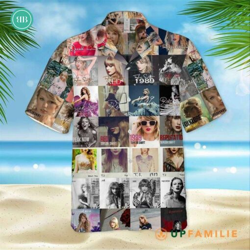 Taylor Swift All Albums Released Style 2 Hawaiian Shirt