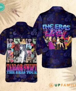 Taylor Swift The Eras Tour Style Retro 80s Hawaiian Shirt