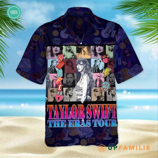 Taylor Swift The Eras Tour Style Retro 80s Hawaiian Shirt