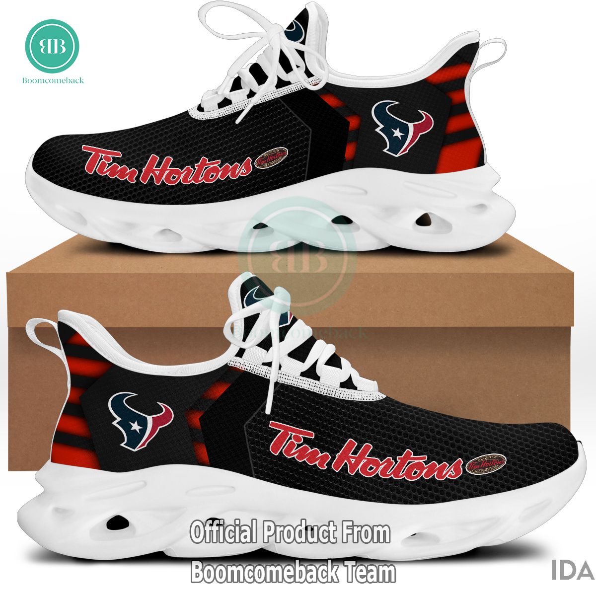 Tim Hortons Houston Texans NFL Max Soul Shoes