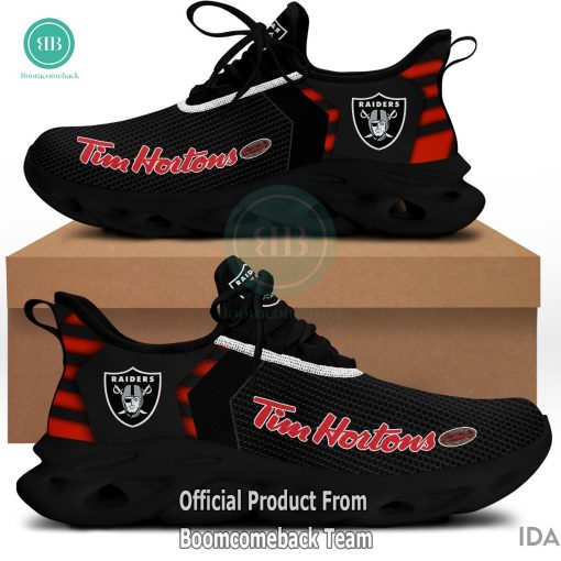 Tim Hortons Las Vegas Raiders NFL Max Soul Shoes