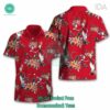 Dr Seuss Cosset Cincinnati Reds Logo Tropical Floral Hawaiian Shirt