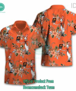 Dr Seuss Cosset Phoenix Suns Logo Tropical Floral Hawaiian Shirt