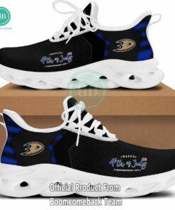 Happy Independence Day Anaheim Ducks Max Soul Shoes