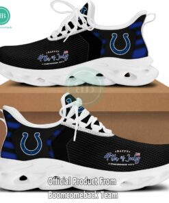 Happy Independence Day Indianapolis Colts Max Soul Shoes