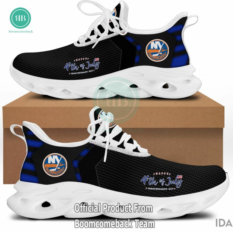 Happy Independence Day New York Islanders Max Soul Shoes