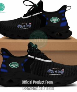 Happy Independence Day New York Jets Max Soul Shoes