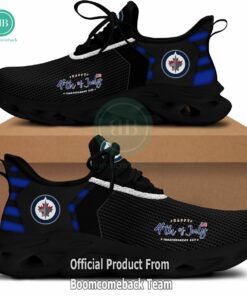 Happy Independence Day Winnipeg Jets Max Soul Shoes