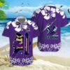 New Zealand Warriors Palm Tree Island Hawaiian Shirt