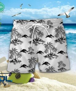 Penrith Panthers Palm Tree Island Hawaiian Shirt