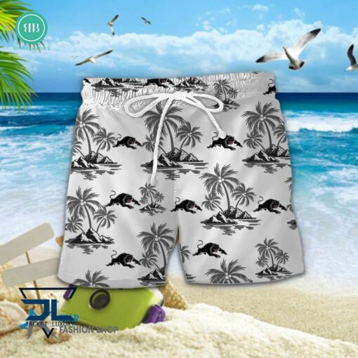 Penrith Panthers Palm Tree Island Hawaiian Shirt