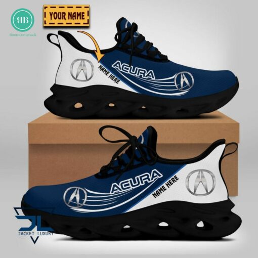 Personalized Name Acura Style 1 Max Soul Shoes